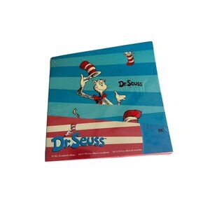New Dr. Seuss 8x8 Scrapbook Album 10 Acid-Free Page Protectors Expandable